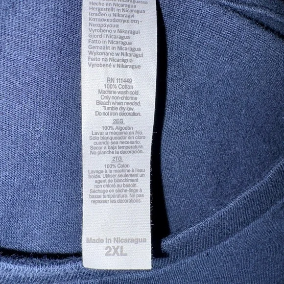 Next Level Apparel Navy Blue Chicago Fire FC Tee - Picture 6 of 10